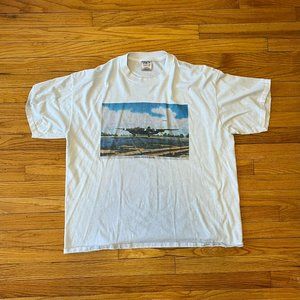 “Bringing ‘Em Home” Vintage White Graphic Tee